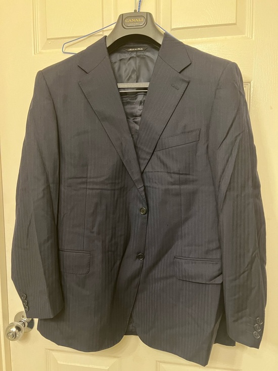 Canali Other - Canali Navy Pinstripe Men's Suit- Blazer and Pants